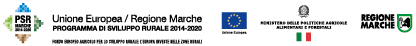 PSR Marche 2014–2020, Unione Europea, Ministero delle Politiche Agricole e Regione Marche
